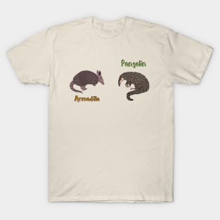 Armadillo Pangolin T-Shirt